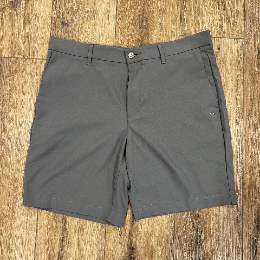 Penguin Men's Golf Shorts (Size 34 - Grey)